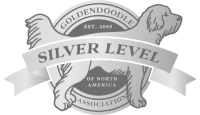 Goldendoodle Association of North America Silver level award.